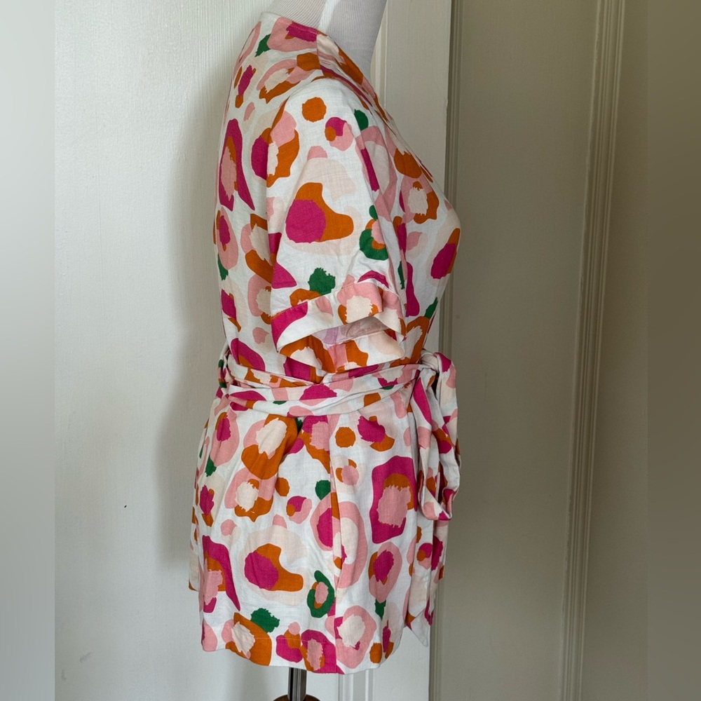 Emily McCarthy wrap front floral blouse - Picture 4 of 7